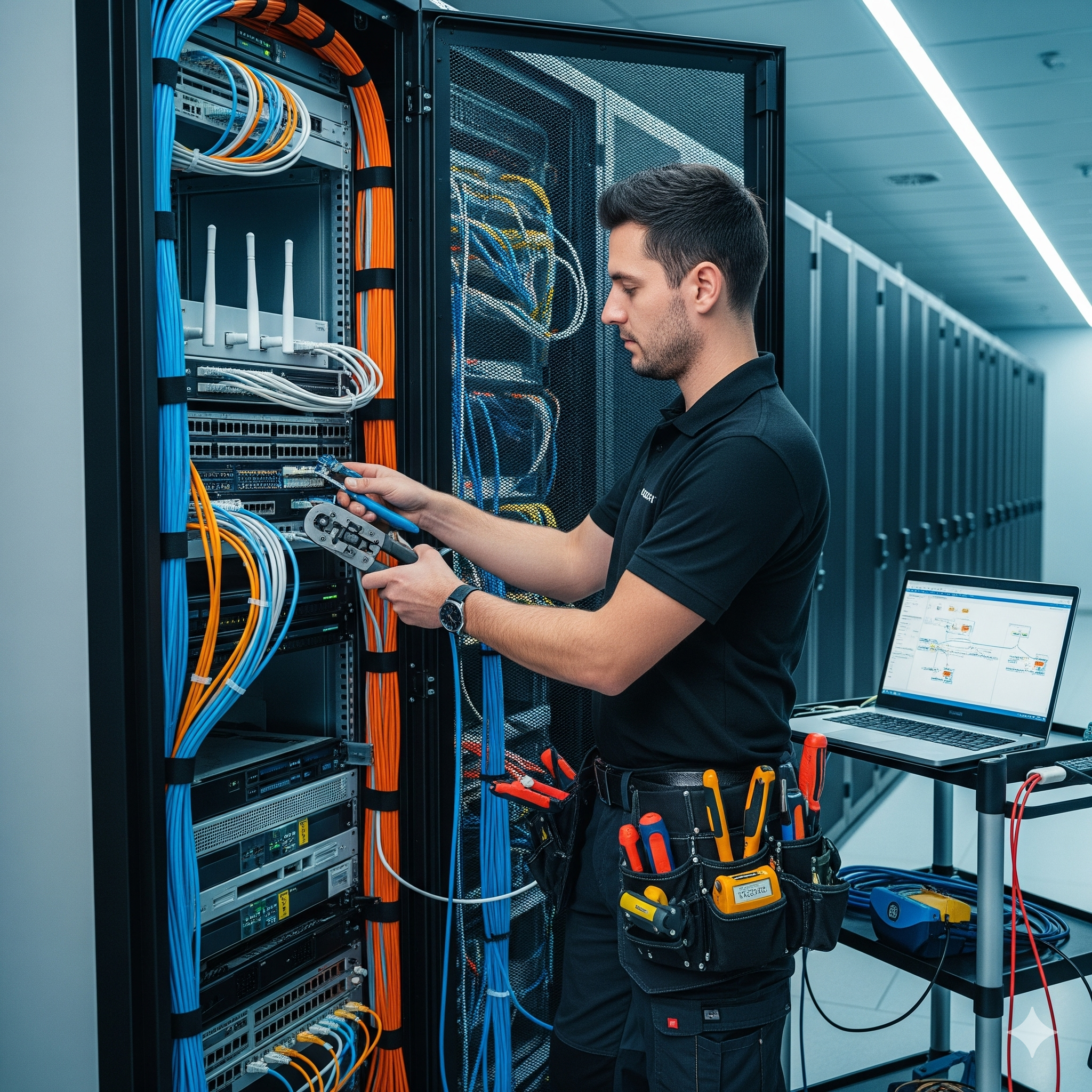 Cableado UTP y redes WiFi